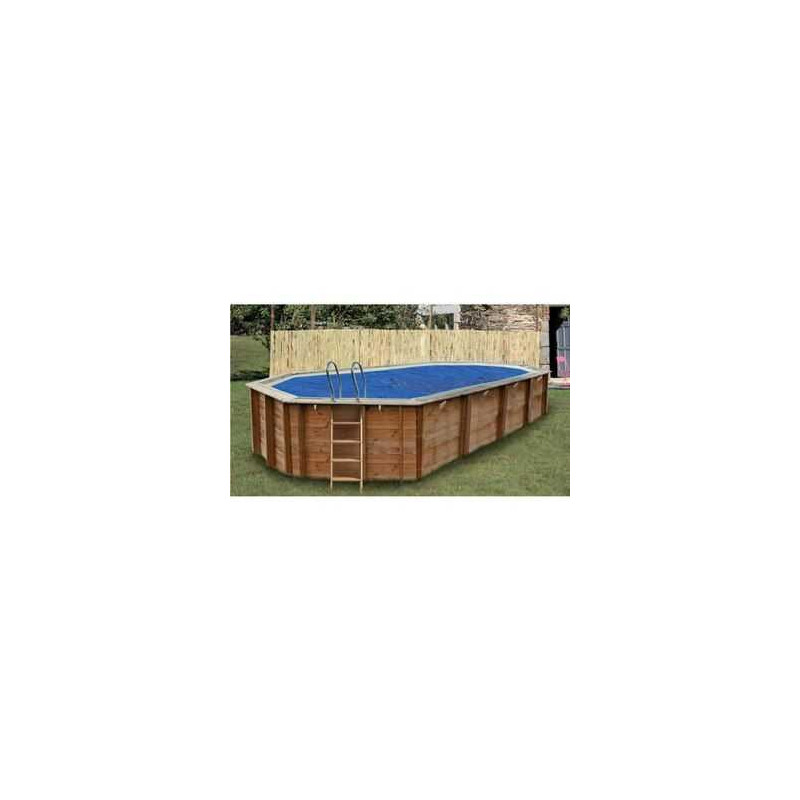 Bâche à bulles sur mesure pour piscine bois Bâche à bulles sur mesure pour piscine bois