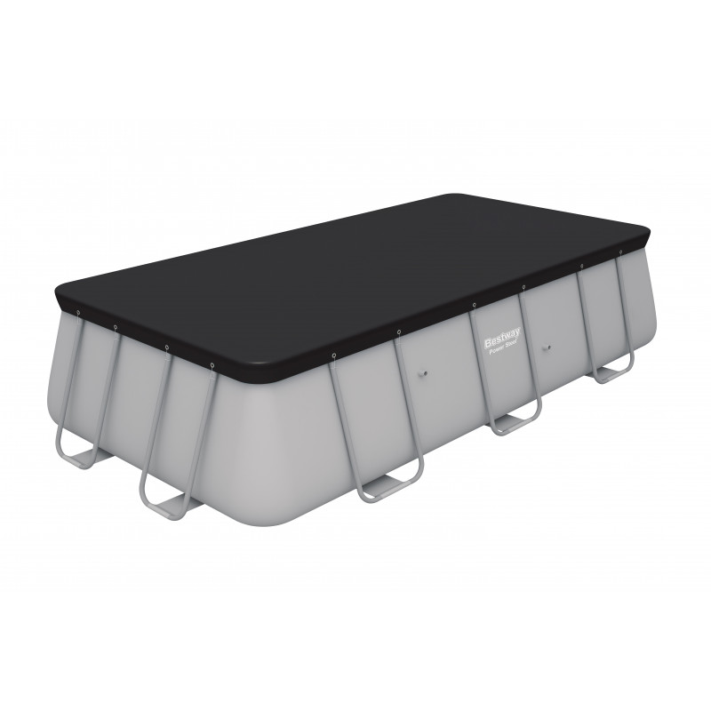 Bâche Hiver Bestway pour piscine Rectangulaire Tubulaire - C-Piscine