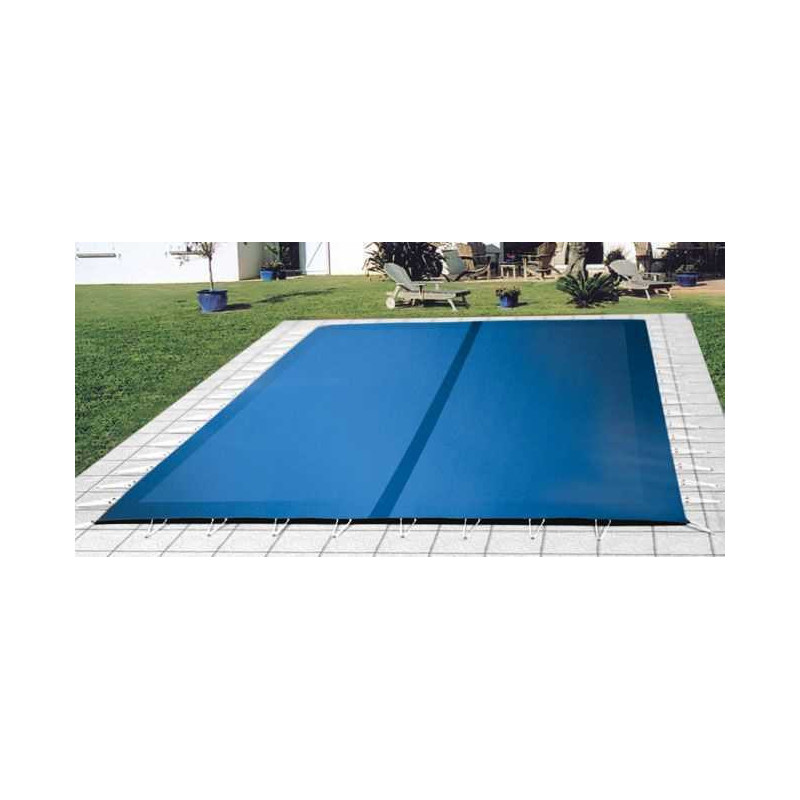 Piscine enterrée - Bâche d'hiver Modèle C-SAFE LUX (Bleu Piscine enterrée - Bâche d'hiver Modèle C-SAFE LUX (Bleu