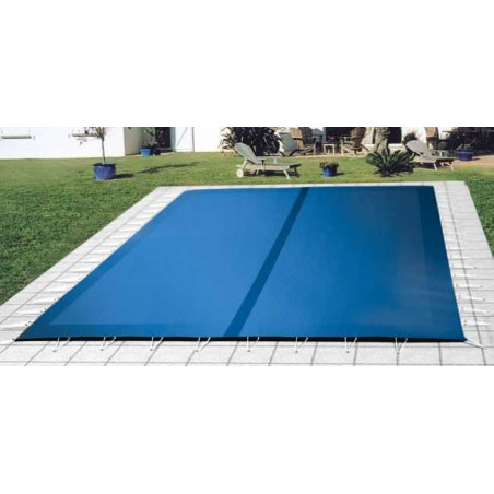 Piscine enterrée - Bâche d'hiver Modèle C-SAFE LUX (Bleu