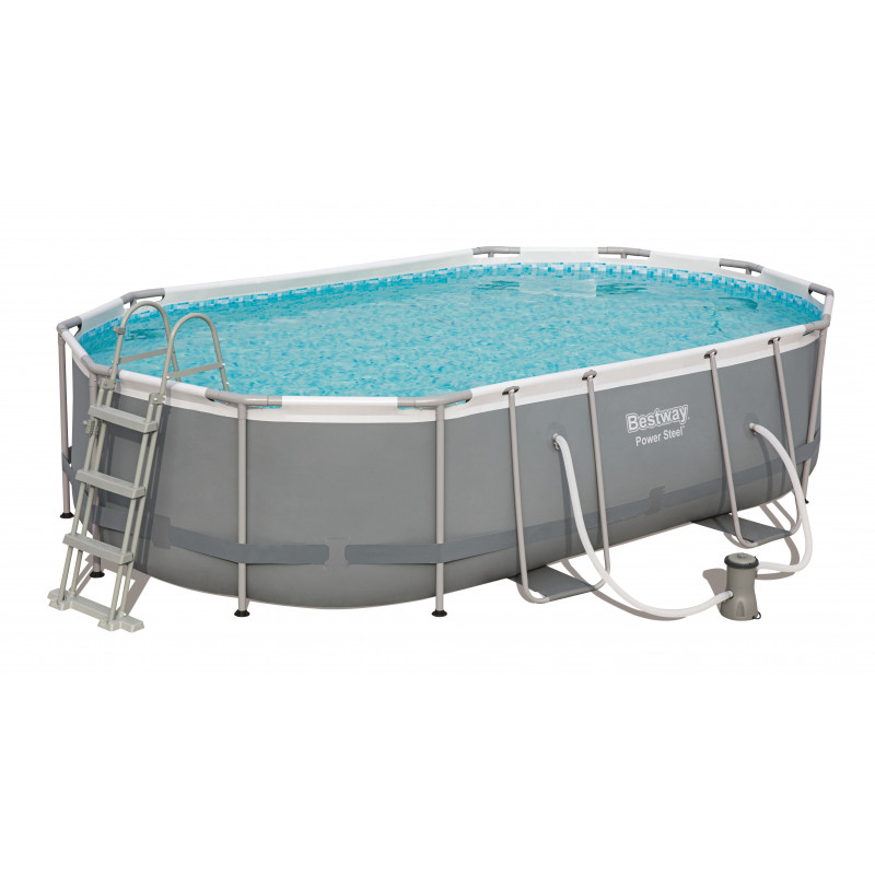 Bâche Hiver Bestway pour piscine Ovale Tubulaire - C-Piscine