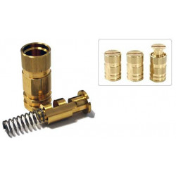 Piton d'ancrage escamotable en laiton