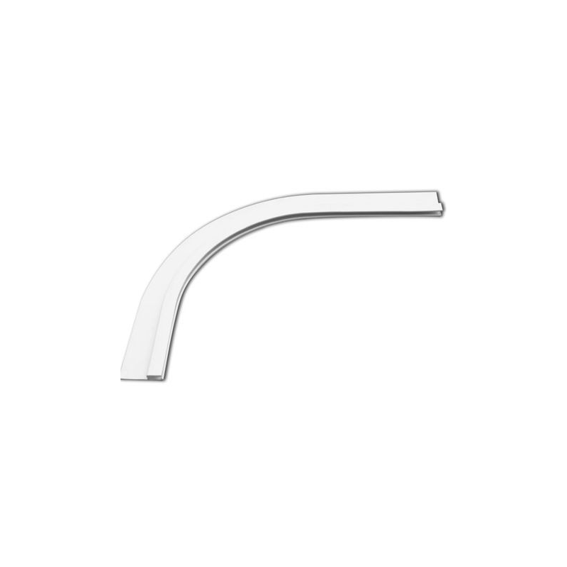 Profilé Horizontal PVC HUNG rayon15cm Profilé Horizontal PVC HUNG rayon15cm