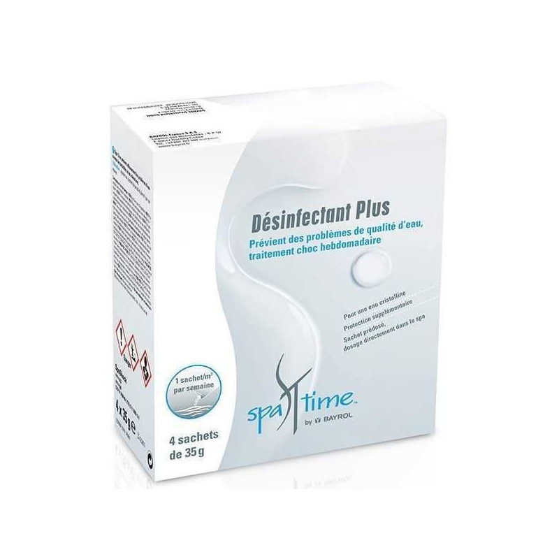 Spa Time Désinfectant Plus 4 x 35g