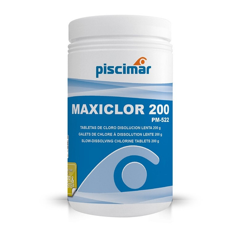 Chlore Lent Maxiclor 200 GR Piscimar