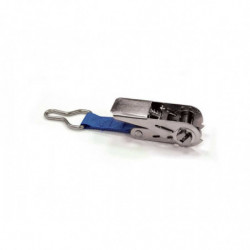 Cliquet inox avec anneau D pour bâche à barres