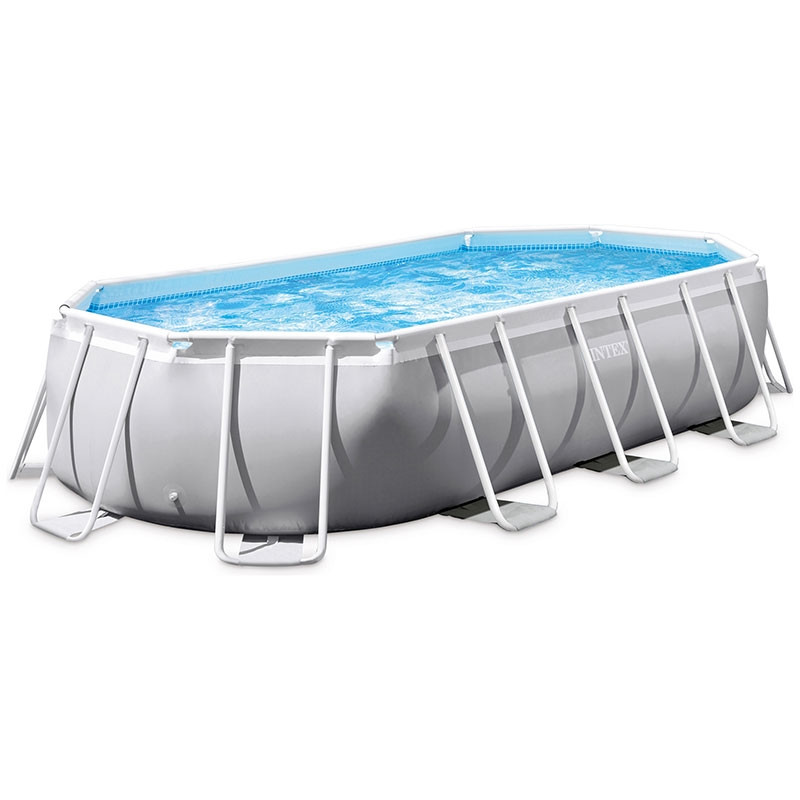 Piscine tubulaire Ovale Intex Prism Frame 5,03 x 2,74 x ↕1,22m