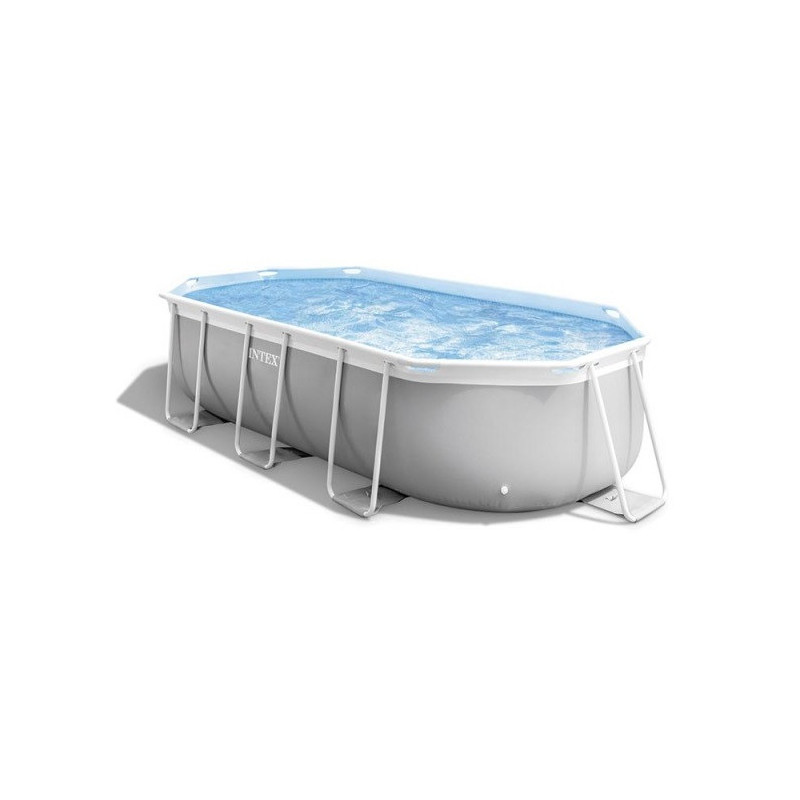 Piscine tubulaire Ovale Intex Prism Frame 4,00 x 2,00 x ↕1,00m