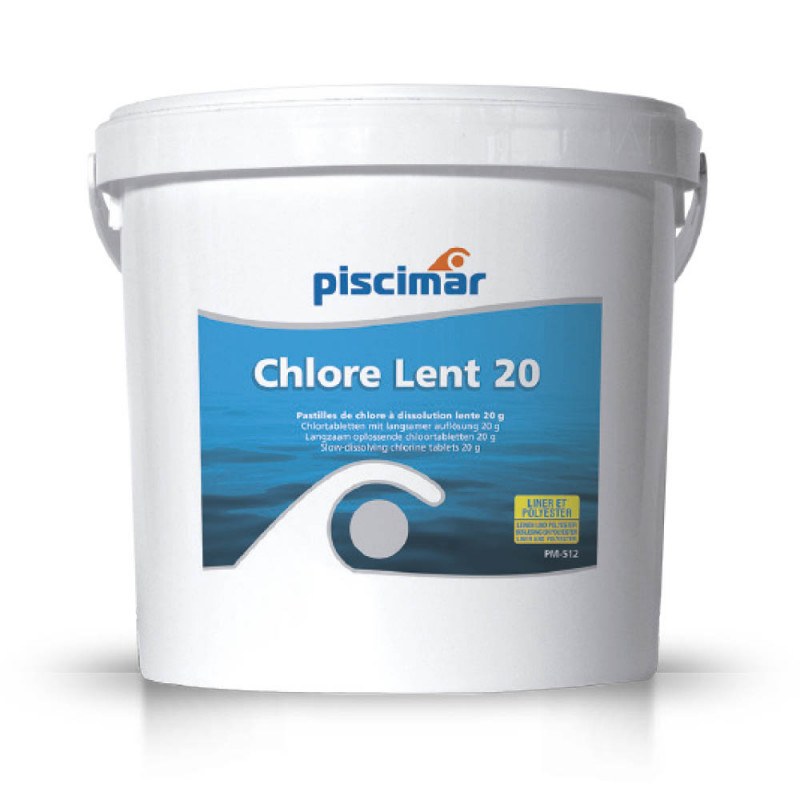 Chlore lent 20G Piscimar