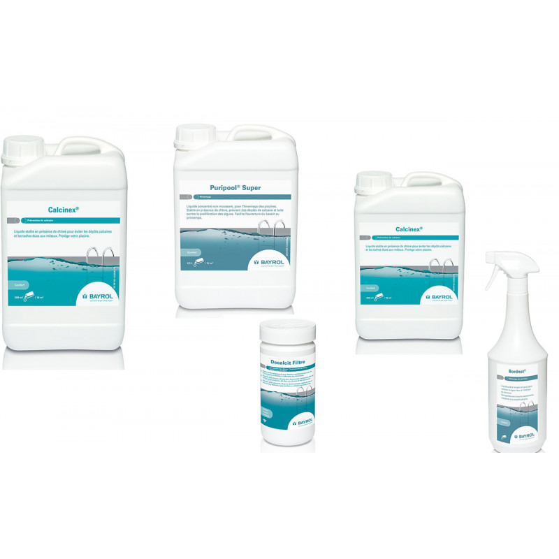 Pack Hivernage produits Bayrol (option Decalcit Filtre)