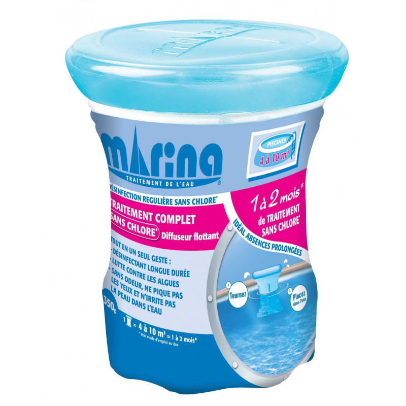 Diffuseur flottant pour un traitement régulier sans chlore Diffuseur flottant pour un traitement régulier sans chlore