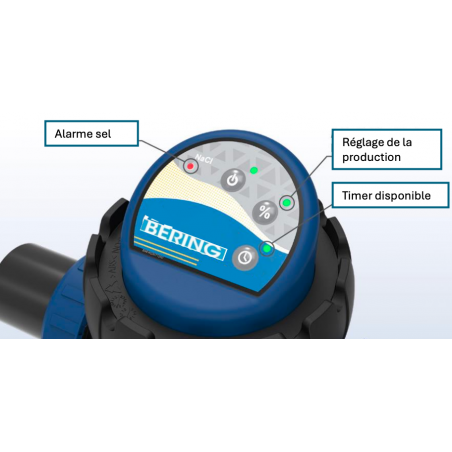 Electrolyseur au sel Able Tech Inlyne by Emaux - C-Piscine