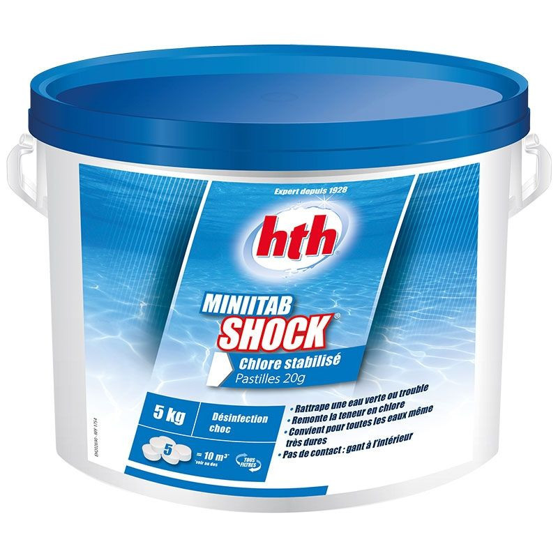 HTH Minitab Shock-chlore choc, HTH