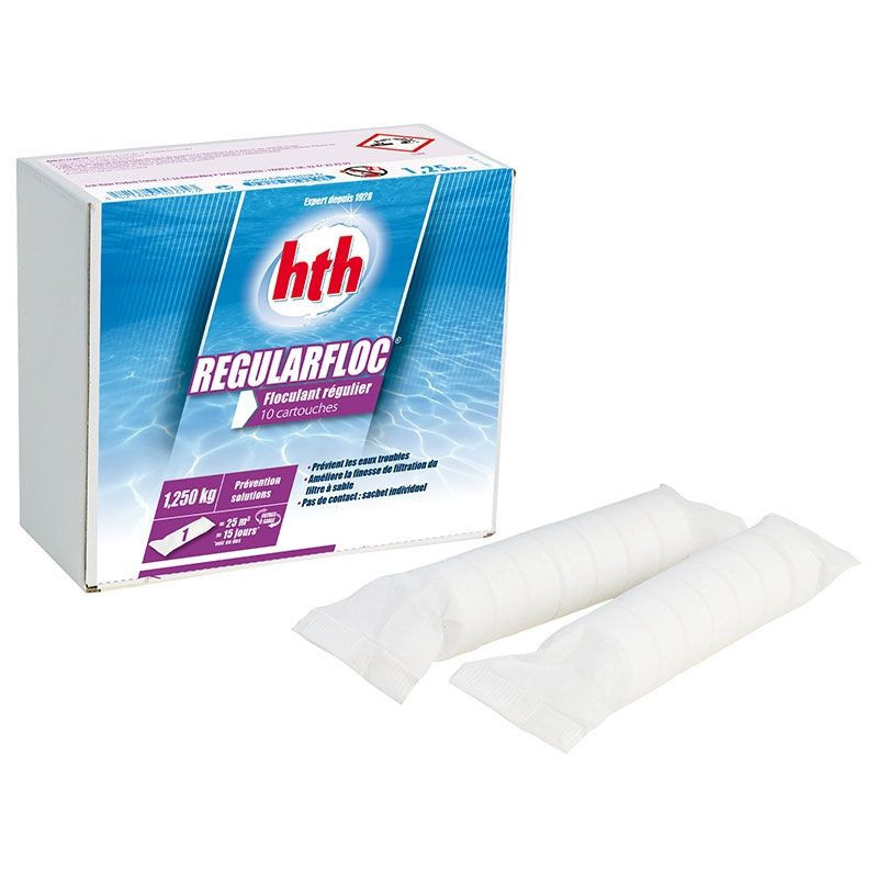 HTH Regularfloc-floculant cartouche HTH Regularfloc-floculant cartouche