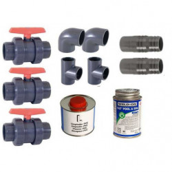 Kit by pass Piscine Enterrée ou Piscine Hors-sol