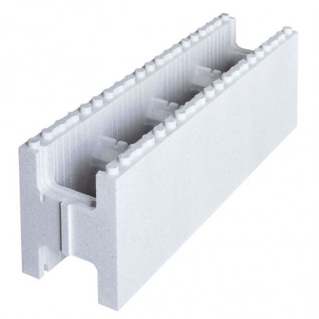 Kit escalier droit largeur piscine pour structure C-BLOCK CLASSIC 1