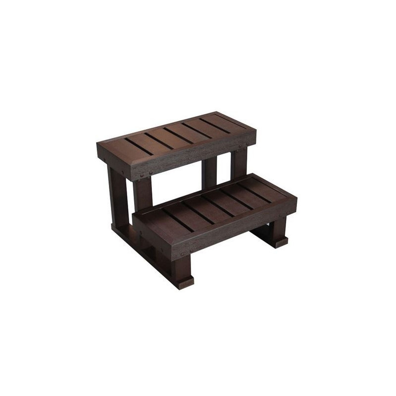 Marche de spa en résine renforcée Marche de spa en résine renforcée