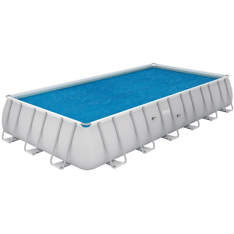 Bâche à Bulles Bestway pour piscine rectangulaire Tubulaire - C-Piscine