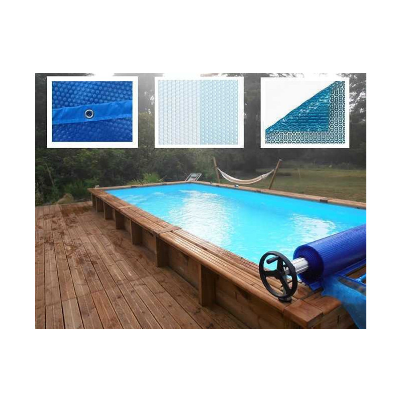 Bâche à Bulles compatible piscine Sunbay Hexagonale