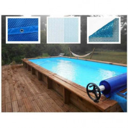 Bâche à Bulles pour piscine C-WOOD Octogonale