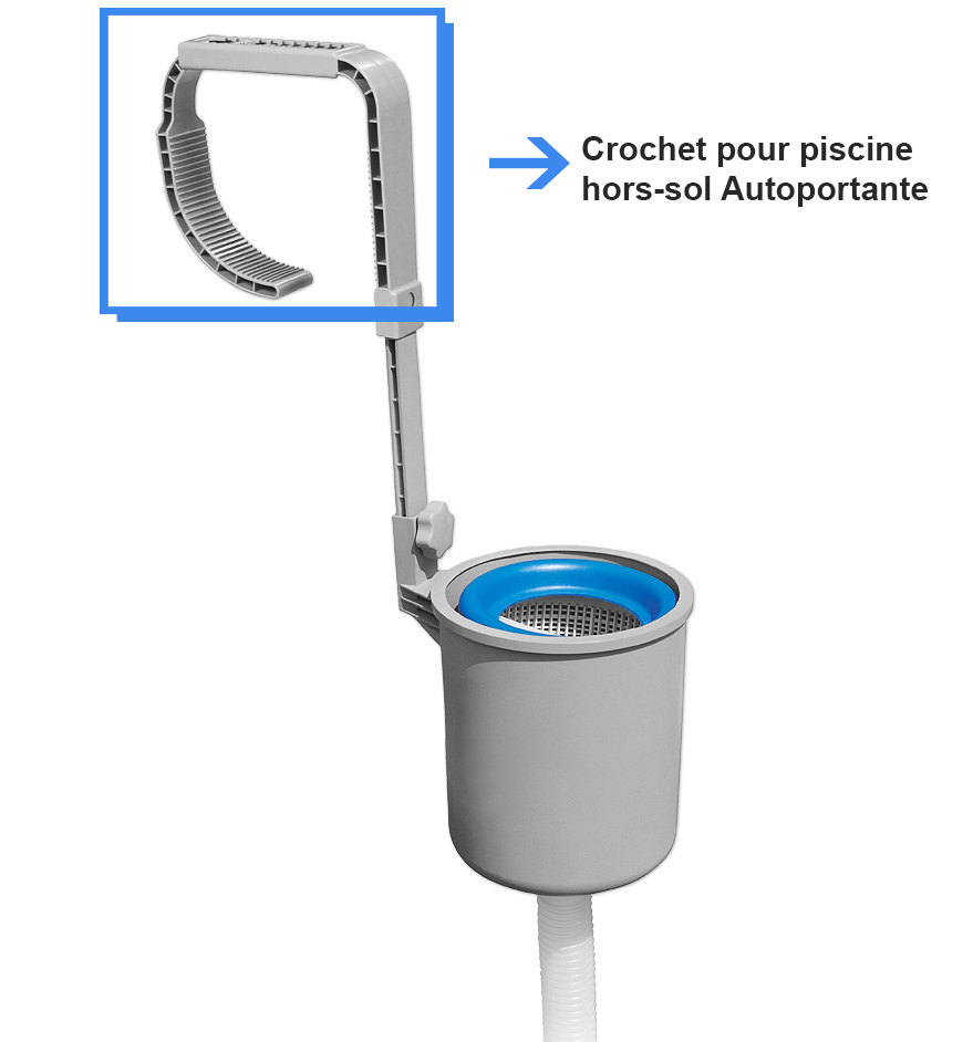 crochet skimmer bestway pour piscine autoportante