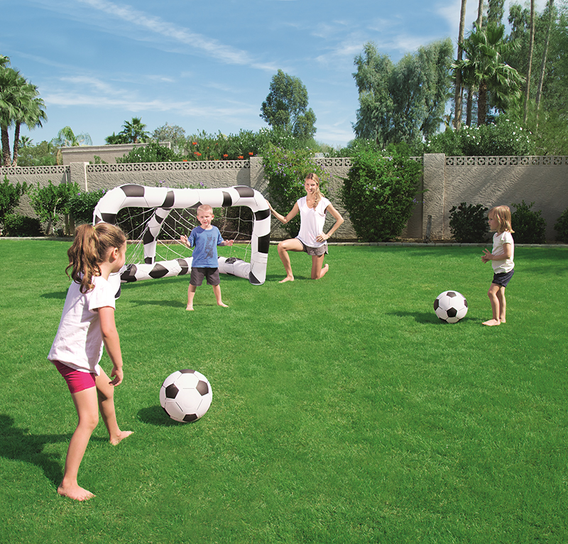 jeu de football gonflable bestway