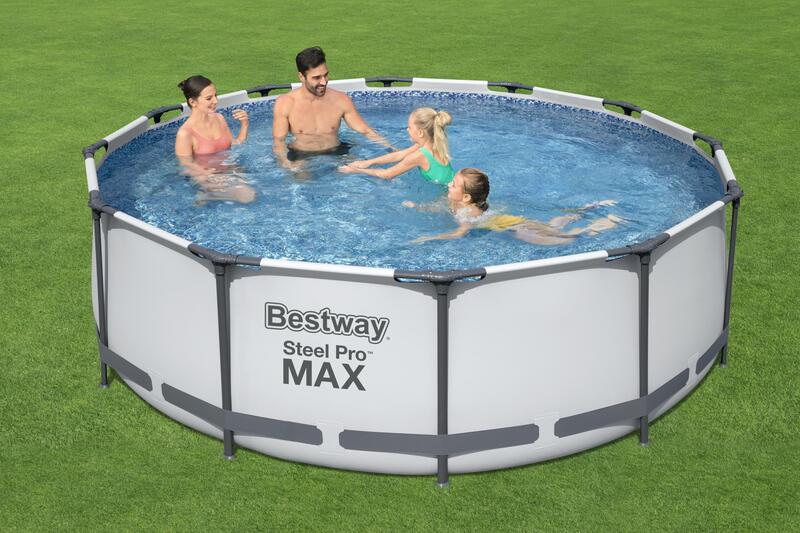 Piscine tubulaire ronde Steel pro max 3,66 x 1,22m