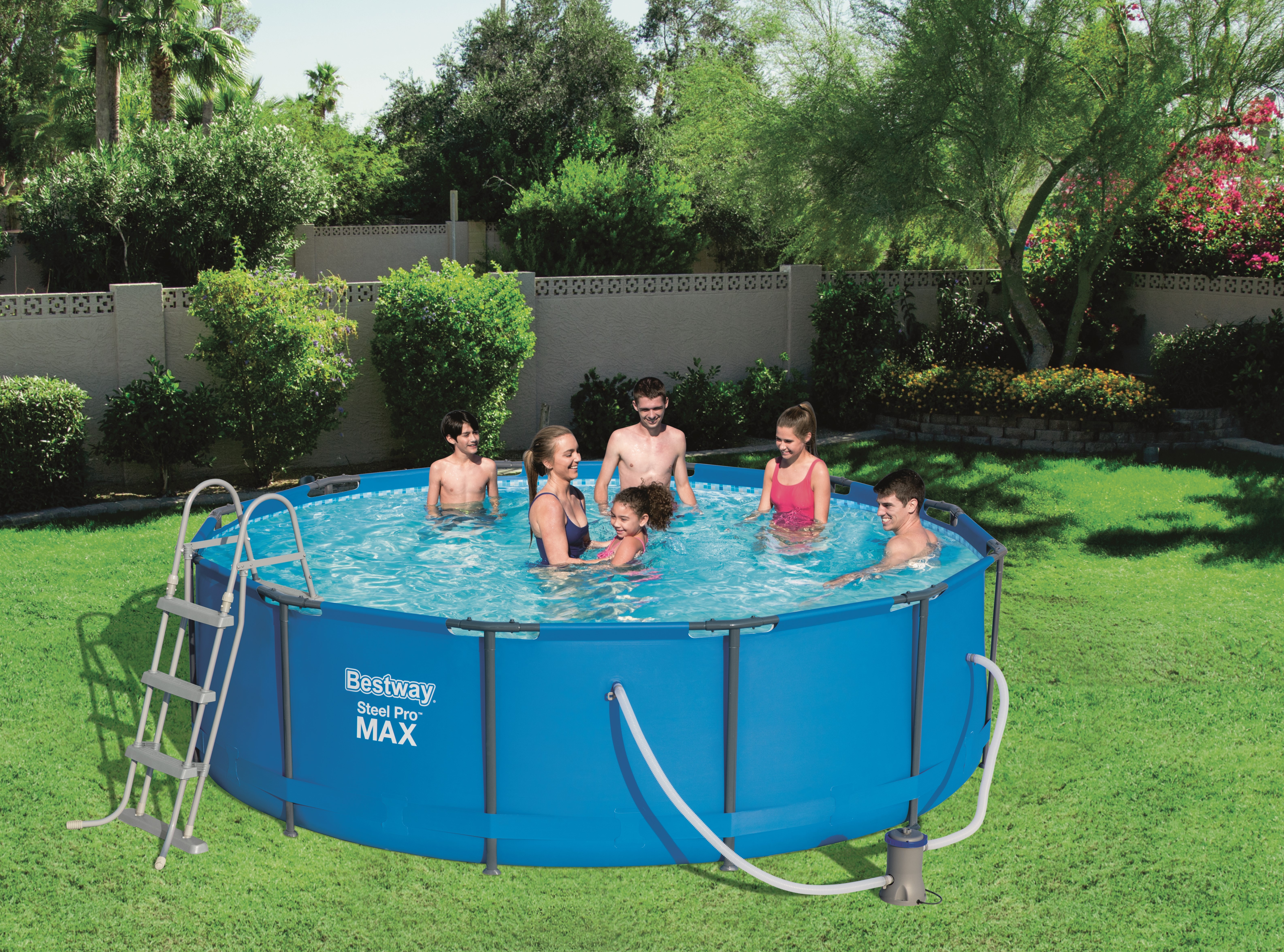 Piscine Tubulaire Bestway Steel Pro Max 366x 122m C Piscine