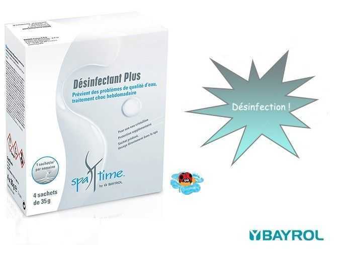 desinfectant plus, bayrol, spatime