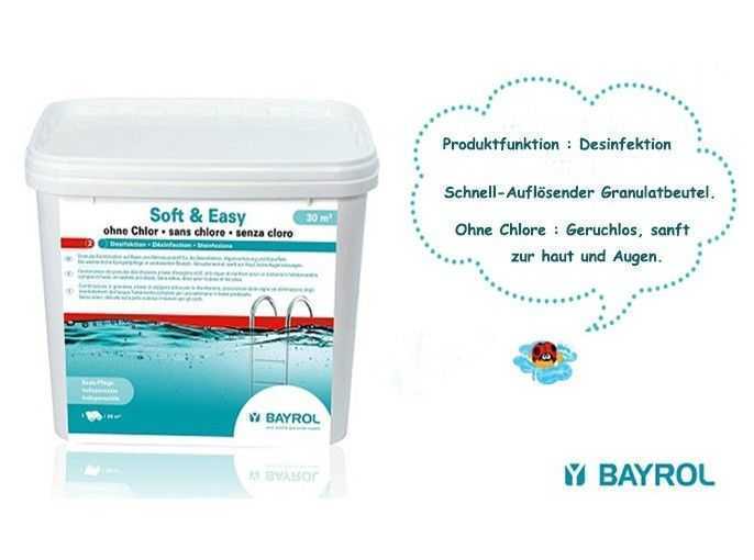 bayrol, soft and easy, schnell auflosender granulatbeutel