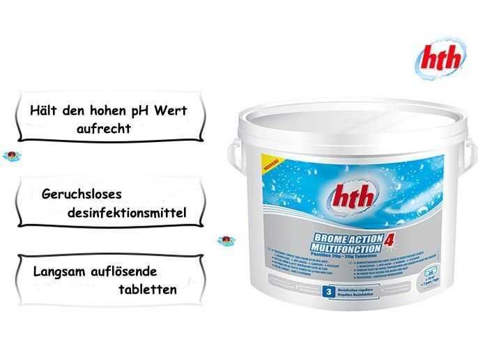 hth, brome, geruchsloses desinfektionsmittel