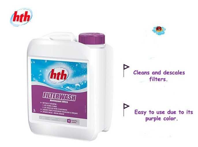 filterwash, hth, clean, filter