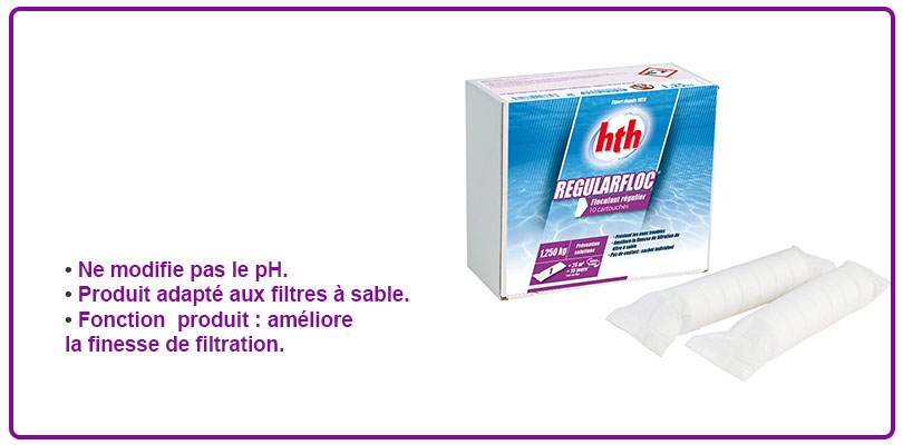 regularfloc hth, floculant cartouche hth