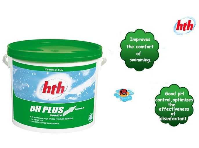 ph plus, hth, improve the comfort of swimming