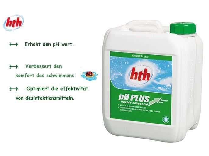 ph plus liquide, hth, erhoht den ph wert