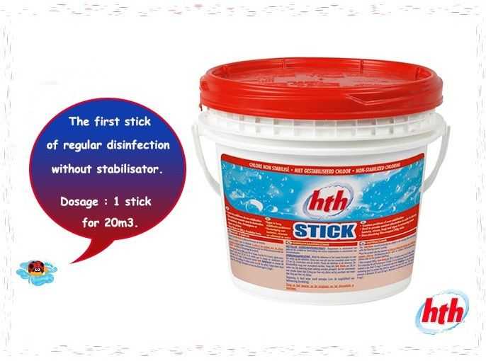the first stick of regular disinfection without stabilisator