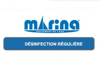 logo marina, désinfection régulière marina