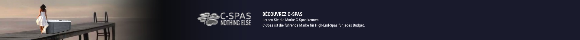 Lernen Sie die Marke C-Spas kennen