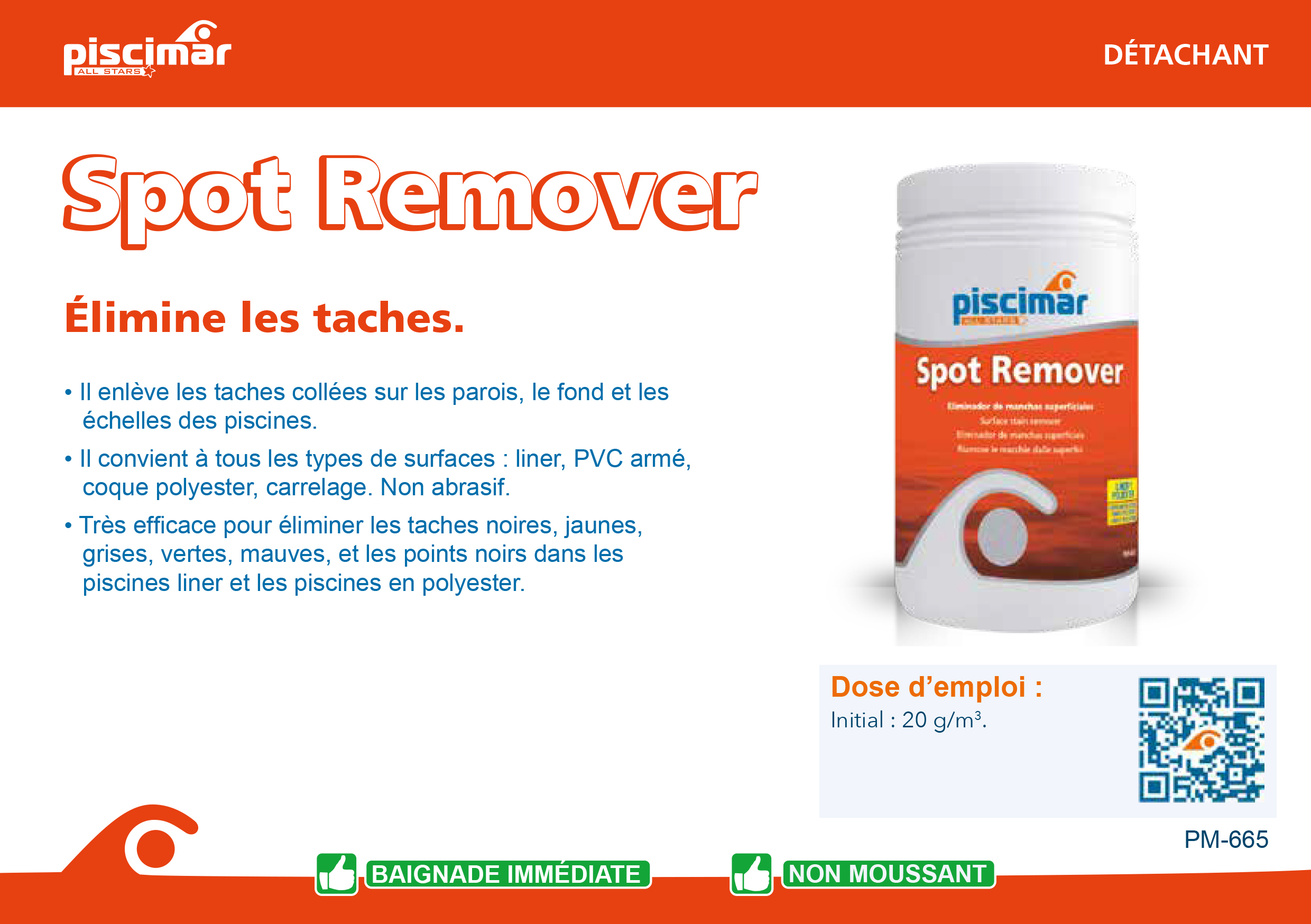 piscimar spot remover 700g