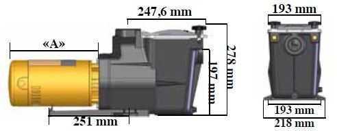 dimensions pompe super pump