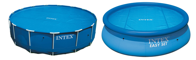 bâche à bulles intex pour piscine autoportante et tubulaire