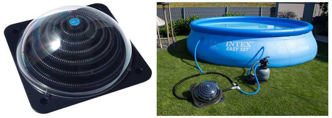 dome solaire pour piscine hors-sol