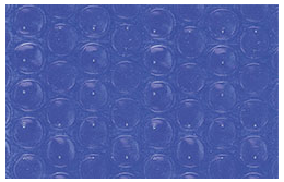 Bache a bulles bleu bleu 400 microns