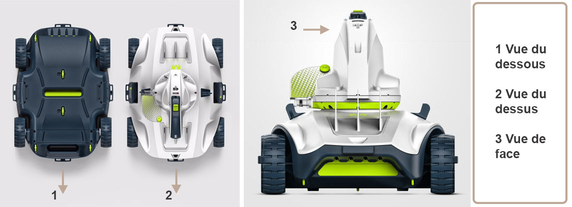 robot piscine manga autonome kokido