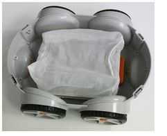 poolrunner, sac filtrant