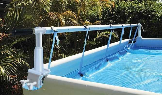 piscine hors sol enrouleur solaris