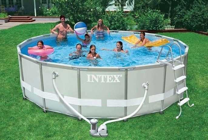 Piscine ultra frame intex 4 88 x 1 22m Piscine ultra frame intex 4 88 x 1 22m