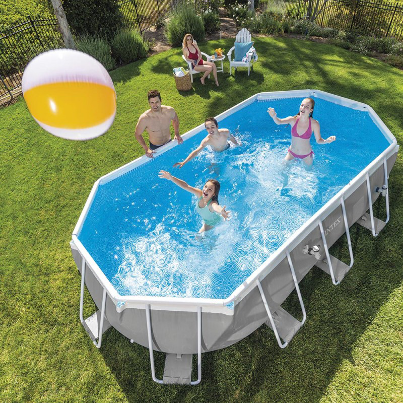 piscine tubulaire ovale intex